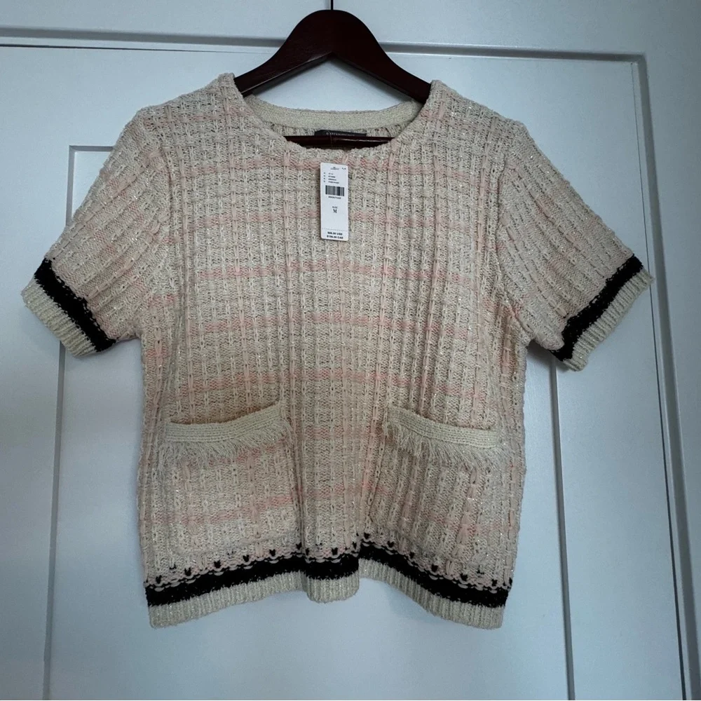 Adorable Anthro Sweater Top - Picture 2 of 4